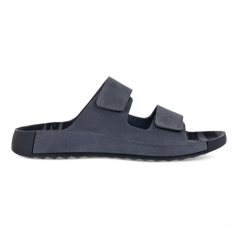 Sandalias Hombre - ECCO 2Nd Cozmo Flat - Grises Oscuro - UNK514673